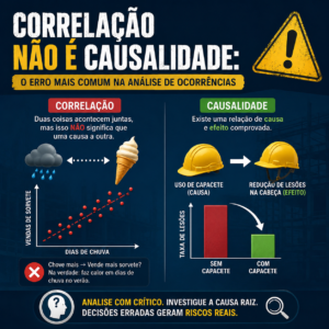 Correlação Não É Causalidade: O Erro Mais Comum na Análise de Ocorrências